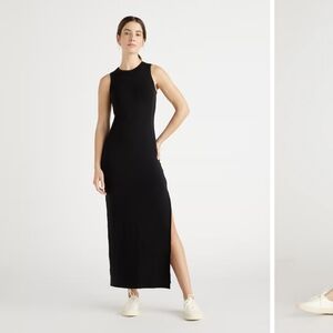 Quince Tencel Jersey Tank Maxi Dress- S